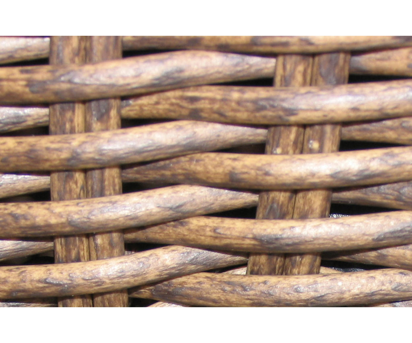 Rattan Tisch Ibiza 90x90cm mit Glasplatte Polyrattan Gartentisch