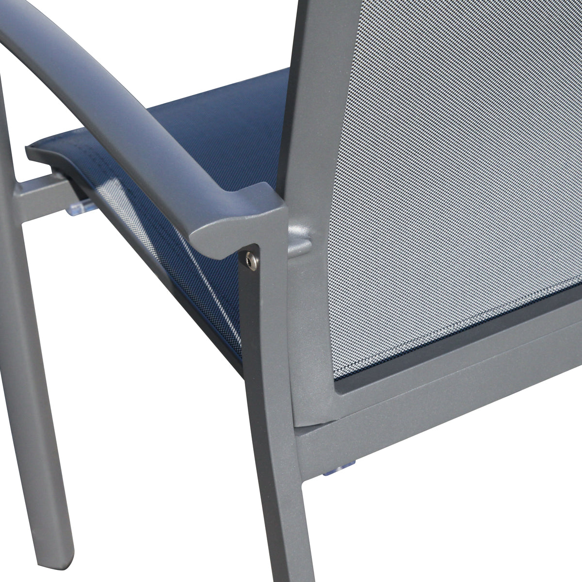 Hochlehner-Set Sol 4 teilig aus Aluminium