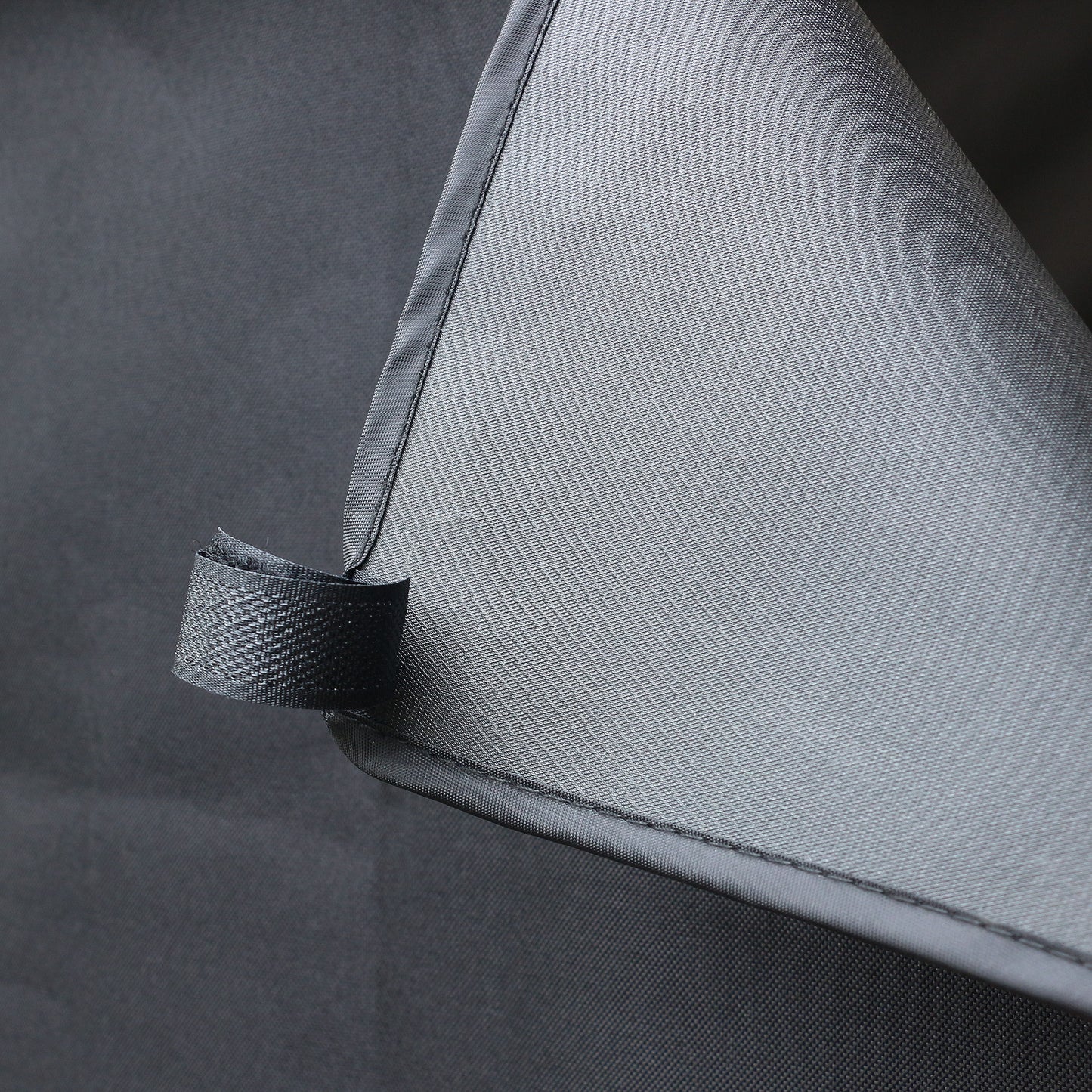 Wetterschutz Set für Kaminholzlager 143x70x130/145cm Grau