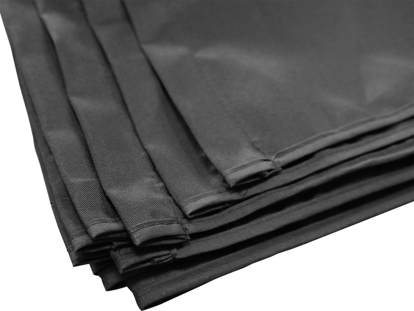 Stellwand 165x170 cm dreiteilig - schwarz - Paravent Raumteiler Trennwand Sichtschutz