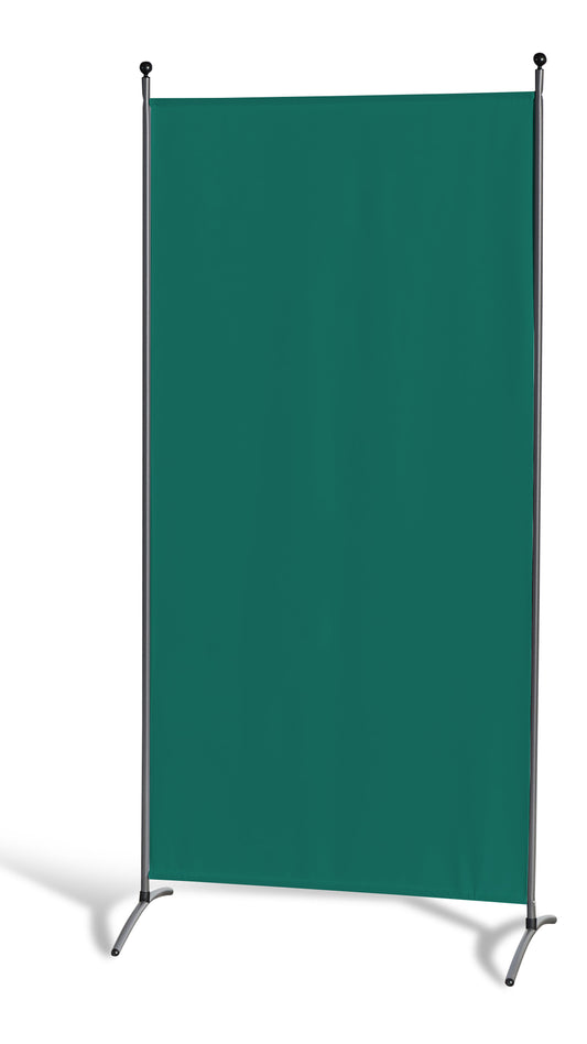 Stellwand 85 x 180 cm  - Grün - Paravent  Raumteiler Trennwand Sichtschutz
