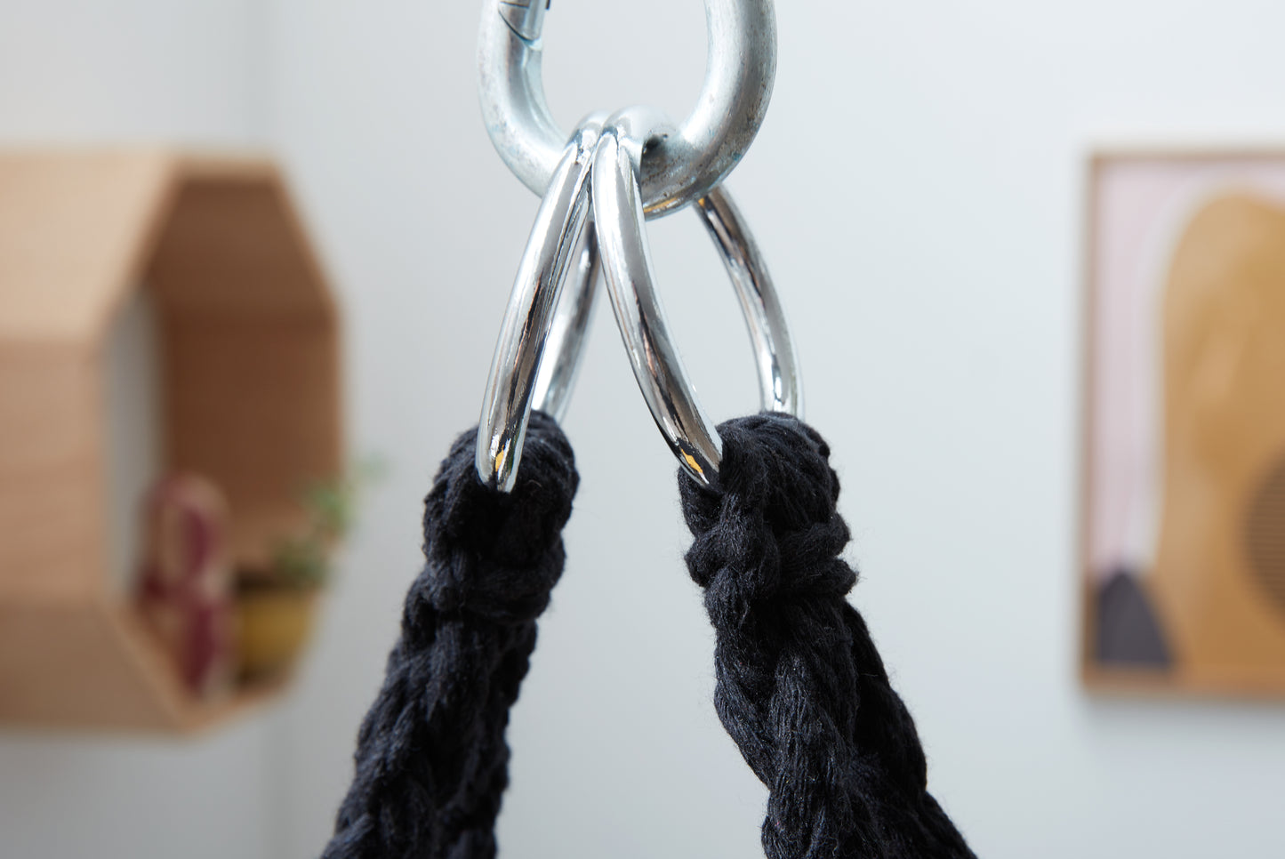 Hängesessel Mora - Schwarz