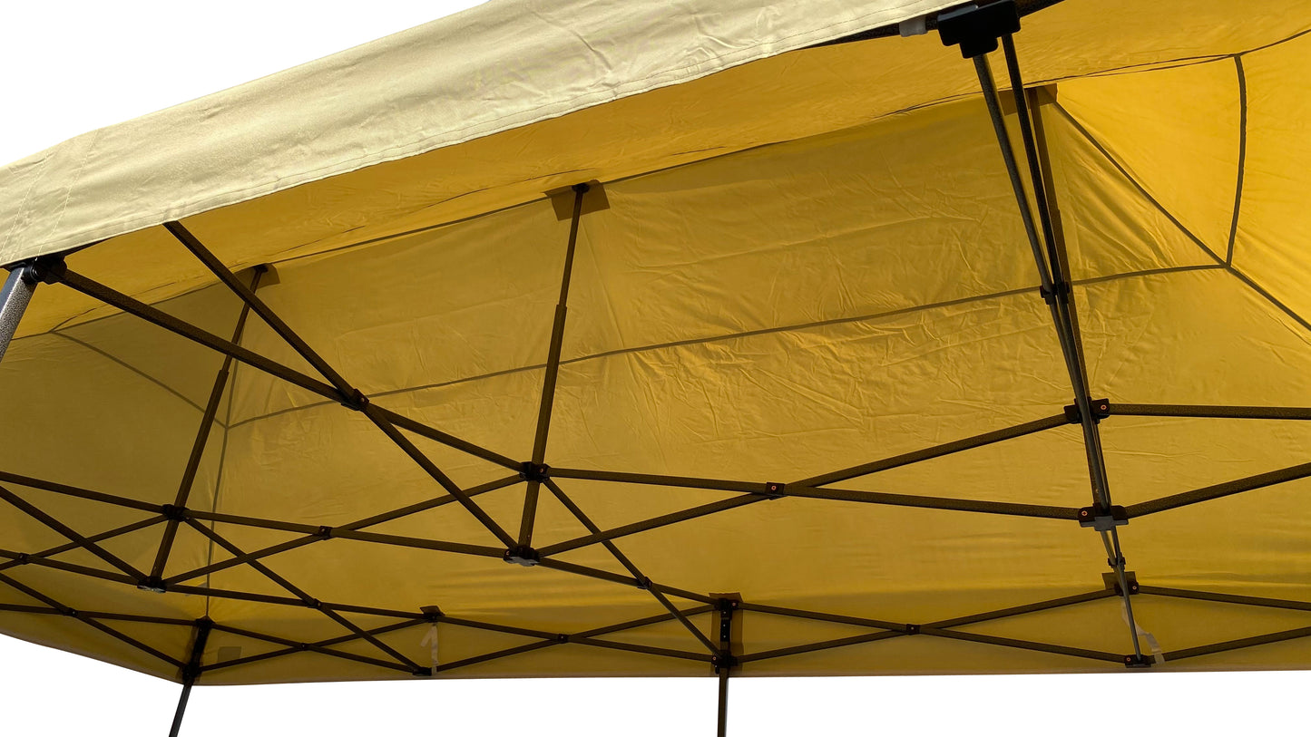 Faltpavillon 3x6m Modena Beige extra starkes Gestell