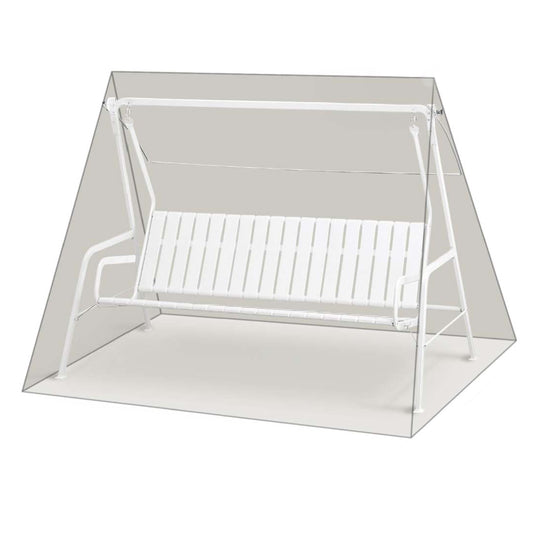 Black Premium Hollywoodschaukelhülle 180/210x145x210cm / swing cover / atmungsaktiv / breathable