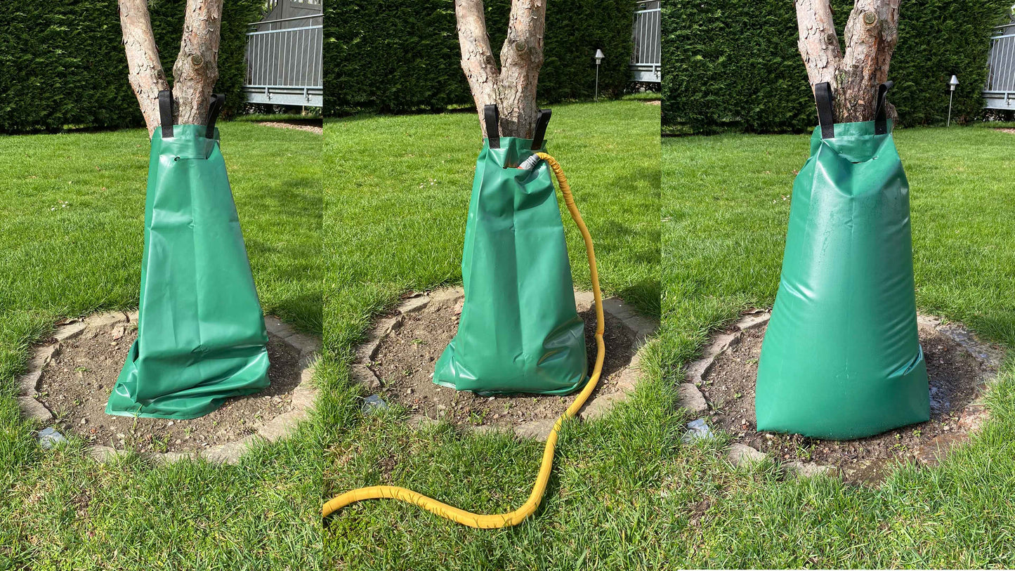 Bewässerungsbeutel für Bäume - 60 Liter  - Wasserbeutel Bewässerungssystem  Wassersack