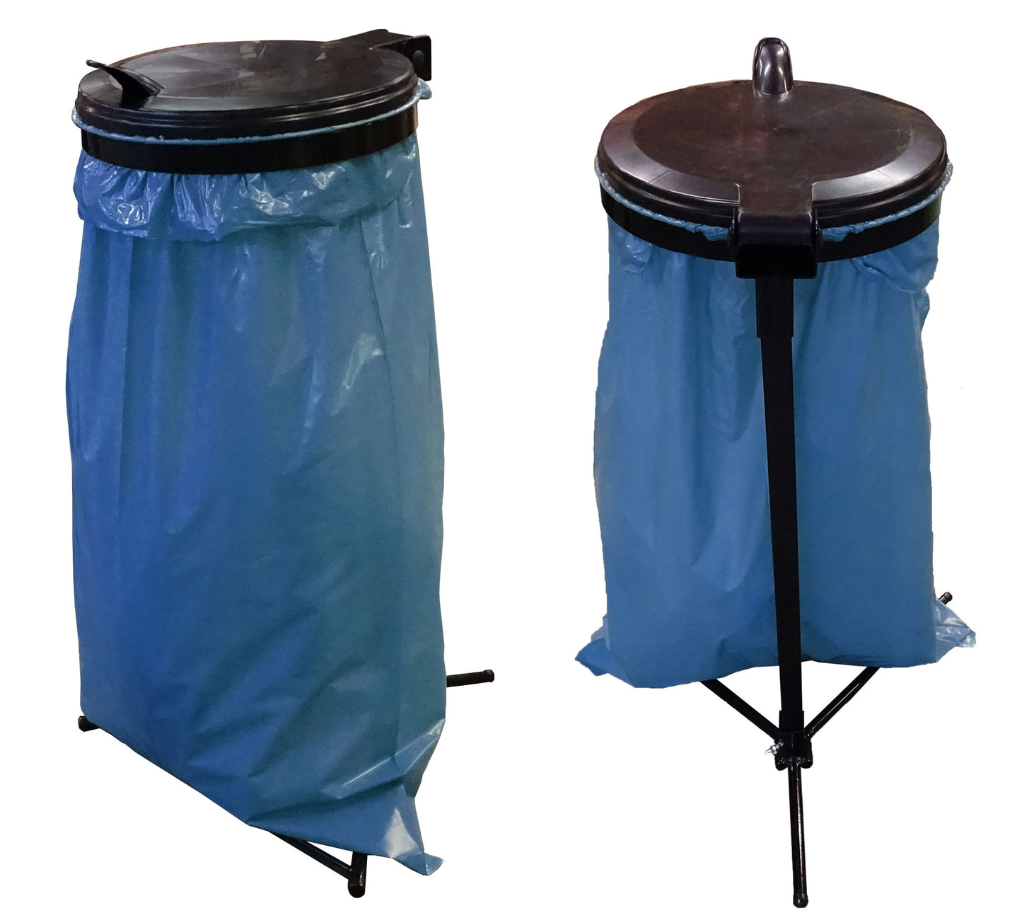 Abfallsammler Talent mit Deckel und 10 120L Müllsäcken Müllsackständer