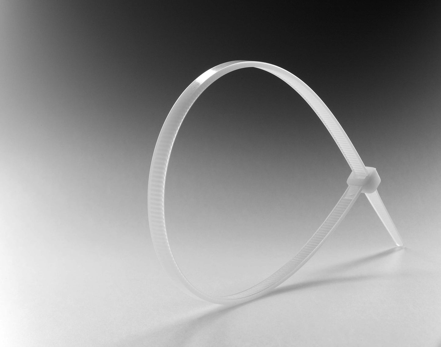 Kabelbinder 300x4,8mm Transp.