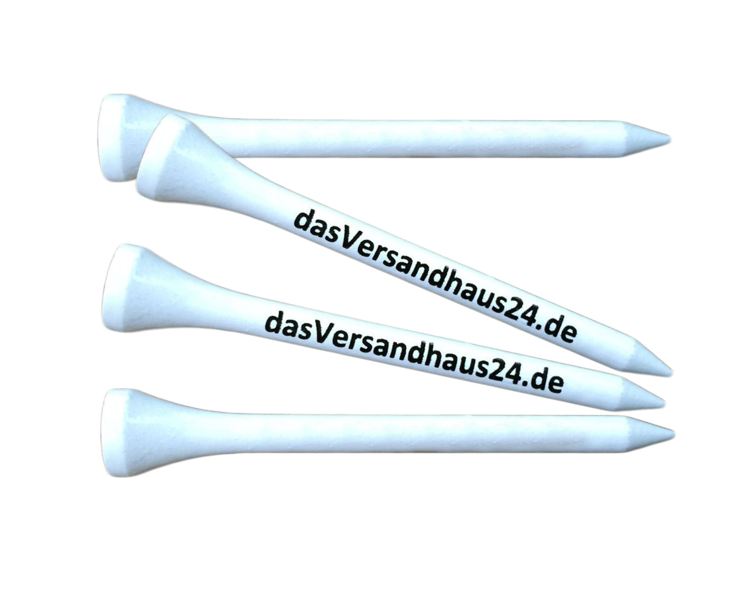 Premium Golf Tees - 70mm - 250 Stück -  100% Bambus