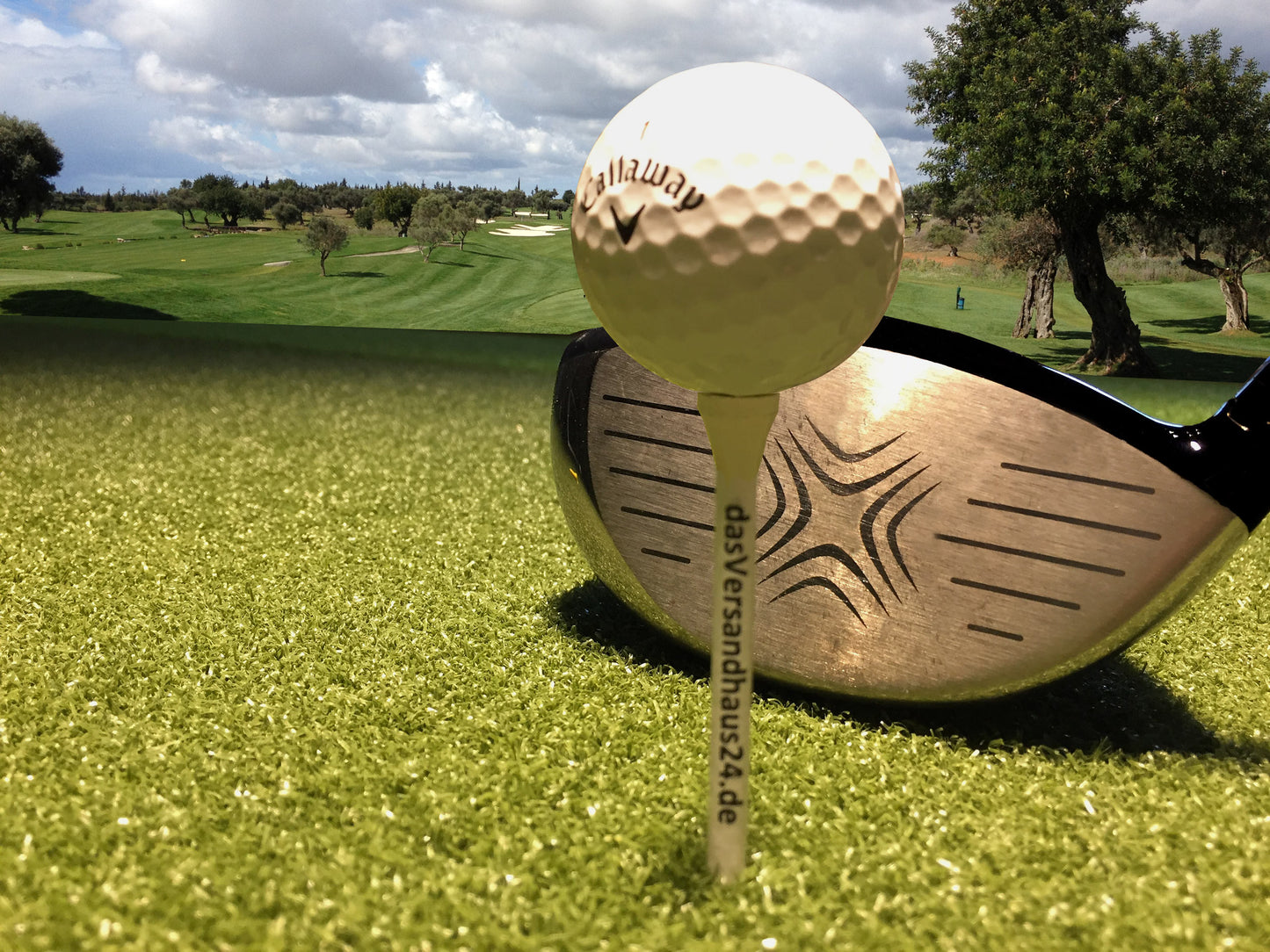Premium Golf Tees - 70mm - 250 Stück -  100% Bambus
