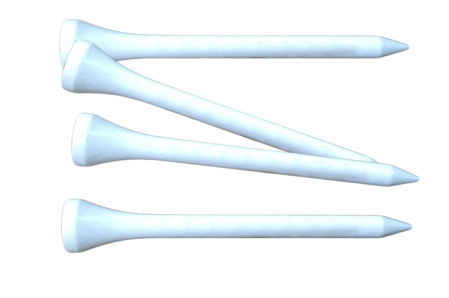 Premium Golf Tees - 70mm - 500 Stück -  100% Bambus
