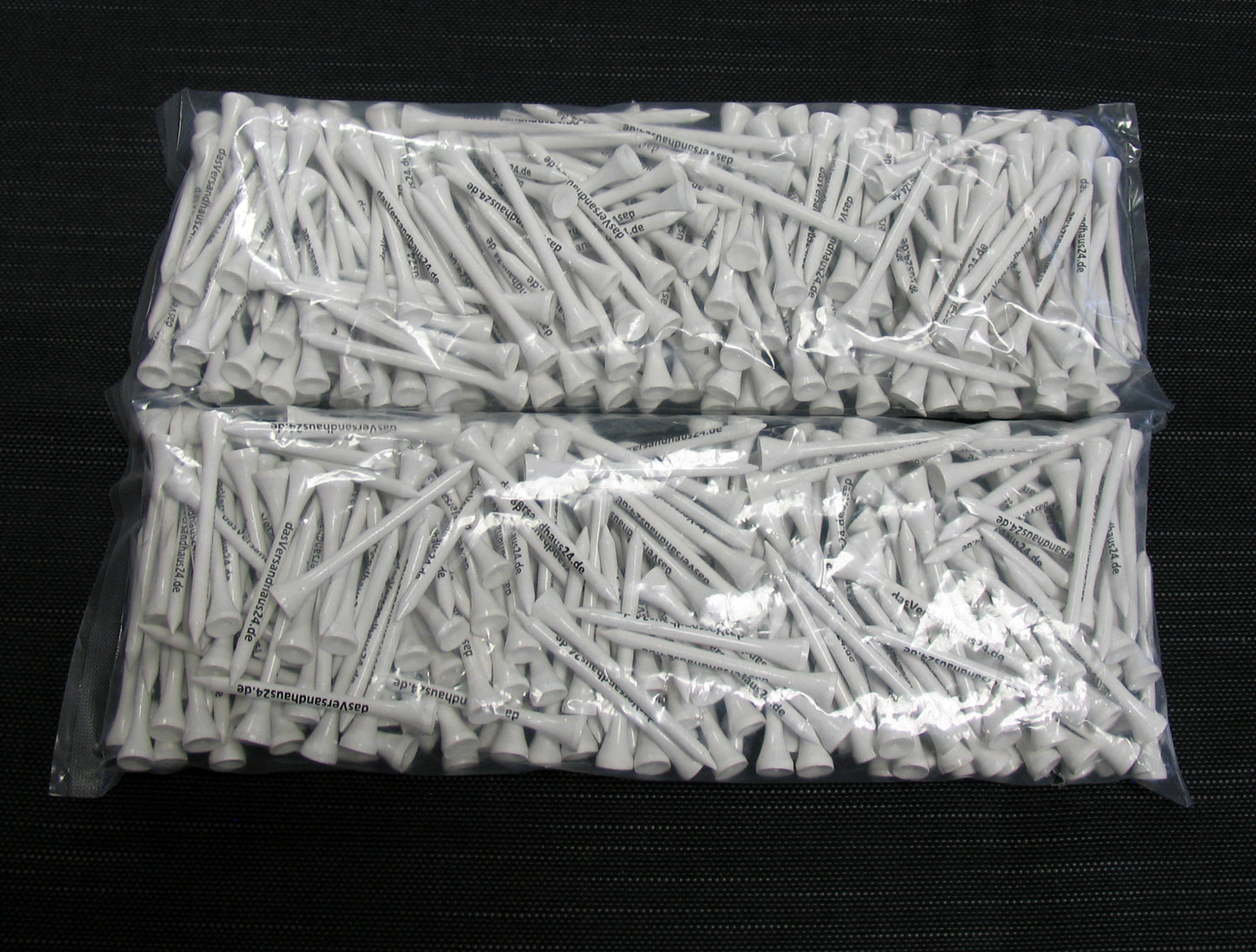 Premium Golf Tees - 70mm - 500 Stück -  100% Bambus