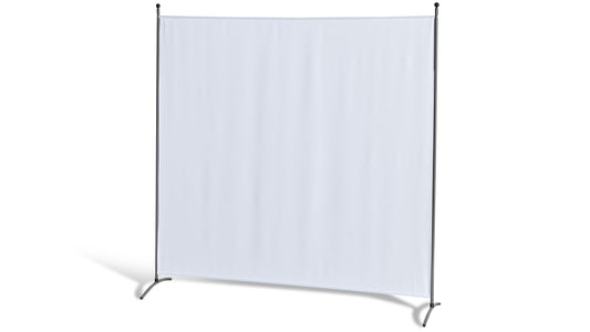 Stellwand 180 x 180 cm - Weiß - Paravent  Raumteiler Trennwand Sichtschutz