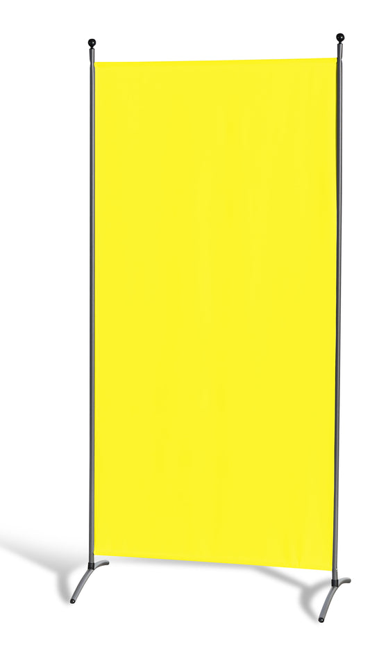 Stellwand 85 x 180 cm - Gelb - Paravent  Raumteiler Trennwand Sichtschutz