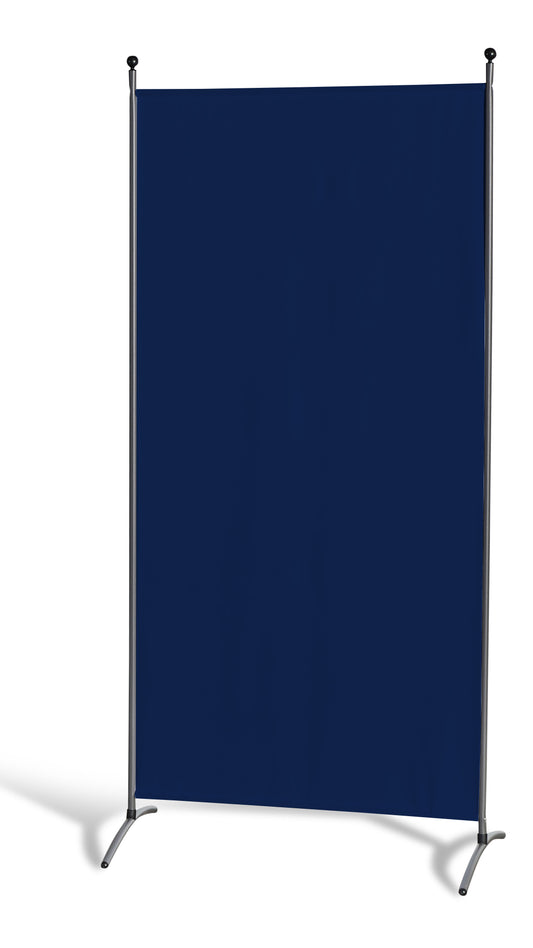 Stellwand 85 x 180 cm - Blau - Paravent  Raumteiler Trennwand Sichtschutz