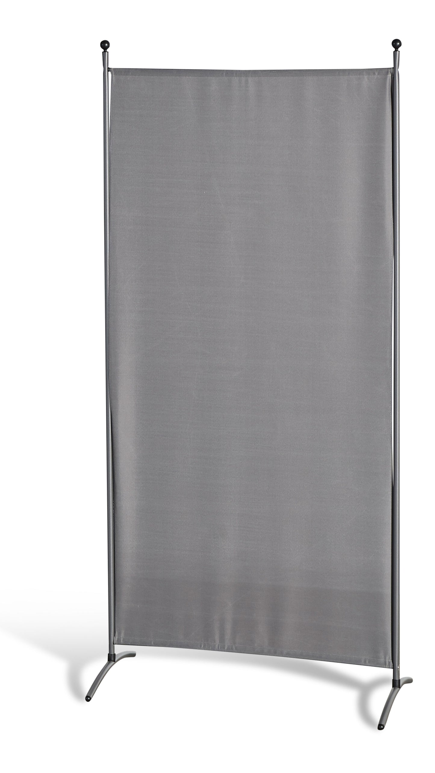 Stellwand 85 x 180 cm - Grau - Paravent  Raumteiler Trennwand Sichtschutz