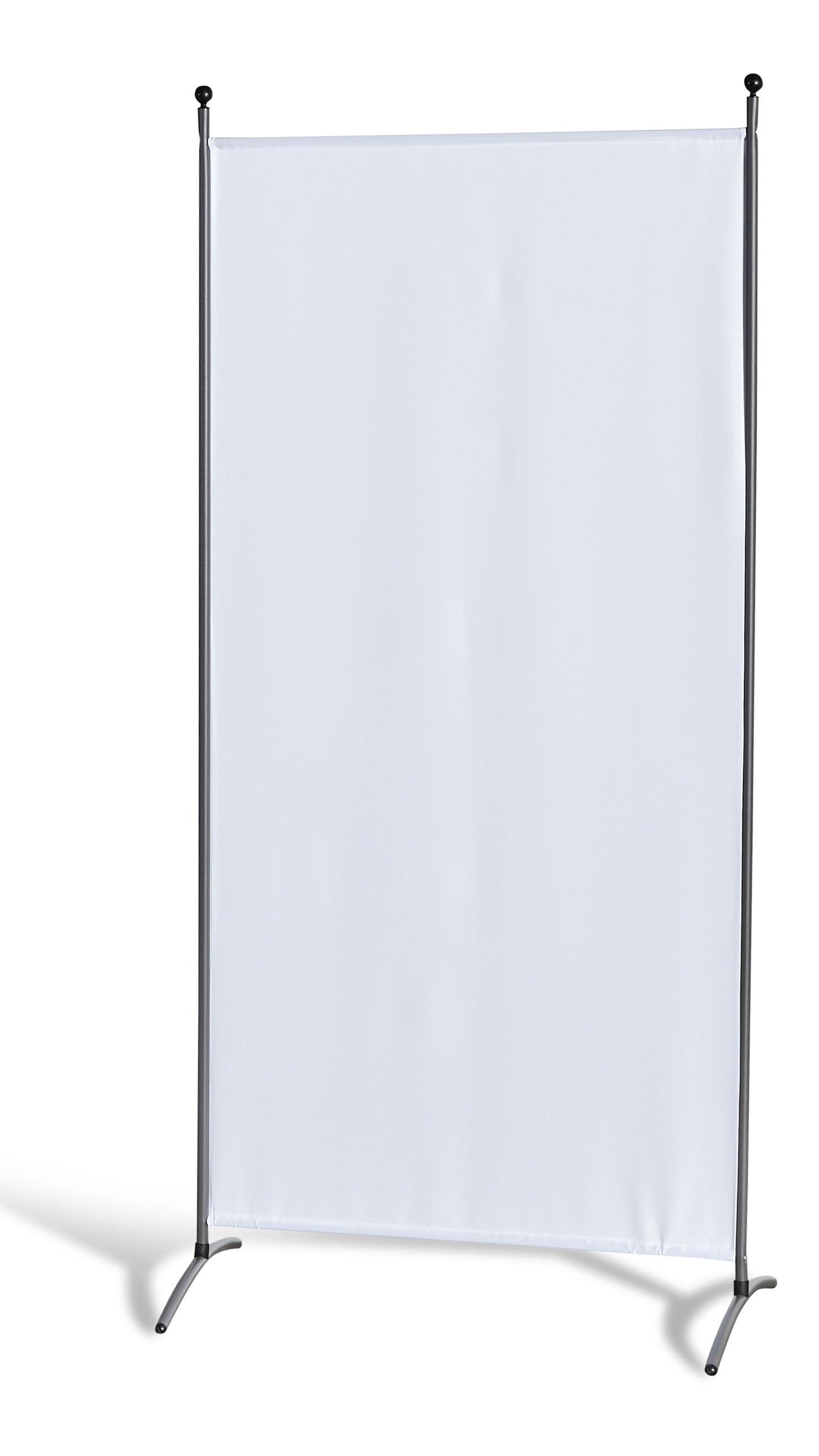 Stellwand 85 x 180 cm - Weiß - Paravent  Raumteiler Trennwand Sichtschutz