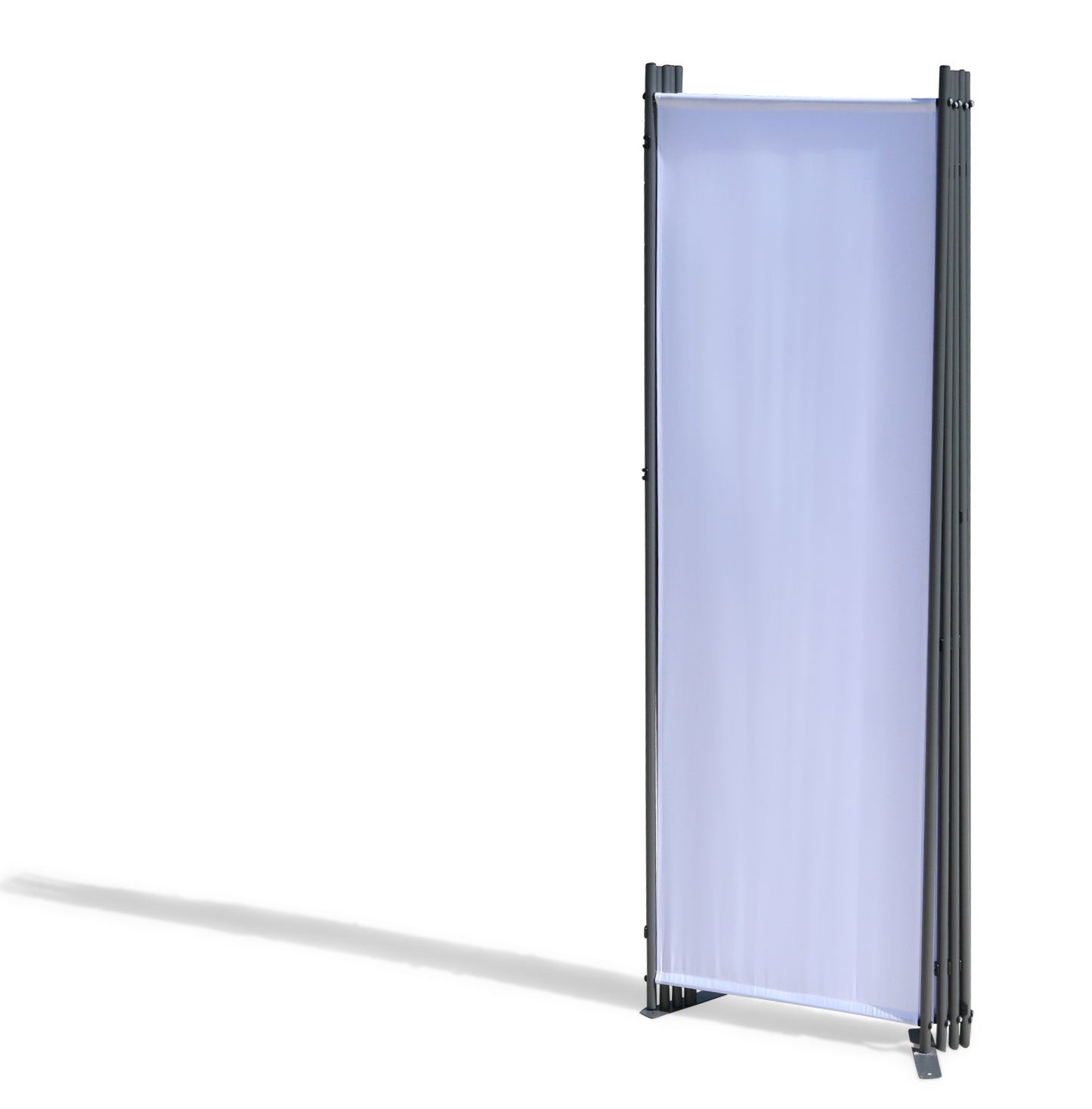 Paravent 5 teilig Weiss 268 x 167 cm  Raumteiler Trennwand Sichtschutz