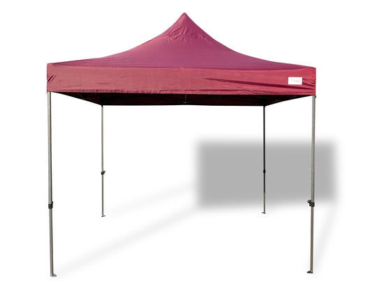 Faltpavillon Modena 3x3m bordeaux extra  starkes Gestell