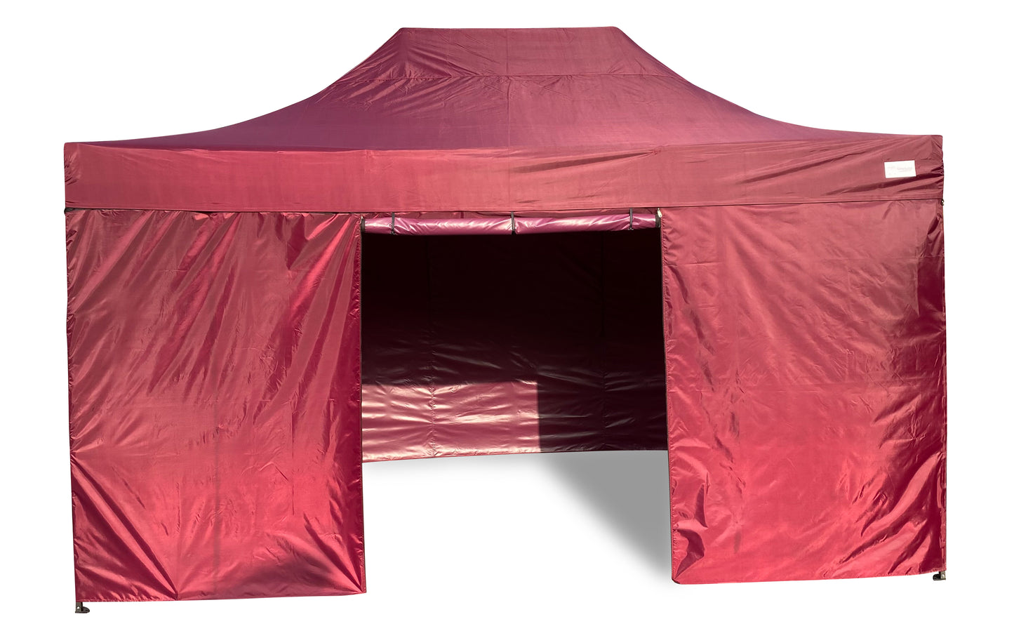 Faltpavillon Modena 3x4,5m bordeaux  inkl. Seitenteile - extra starkes  Gestell