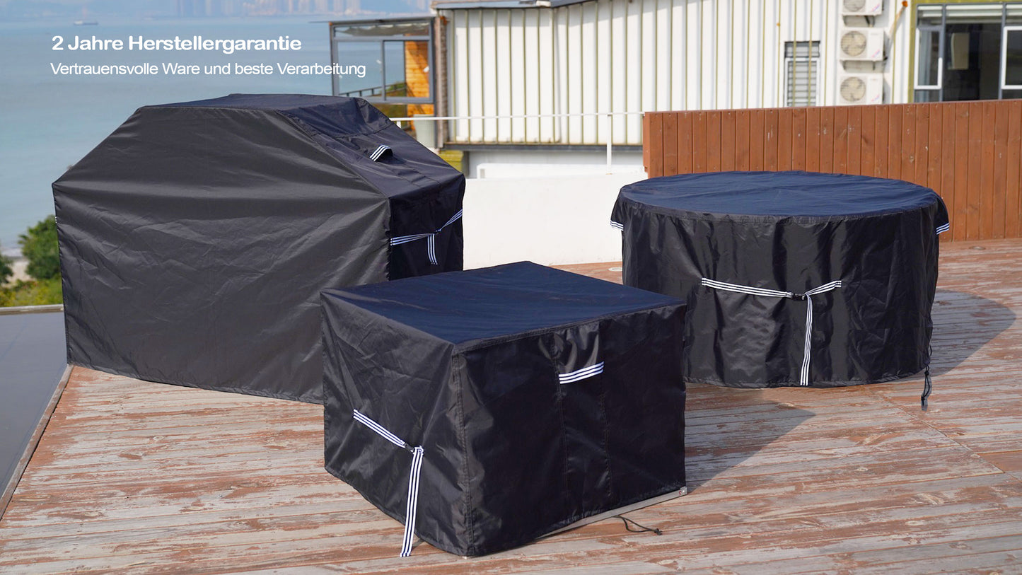 Black Premium Schirmhülle 215cm  /  umbrella cover / atmungsaktiv /  breathable